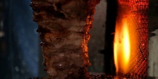 传统土耳其食物Doner Kebab