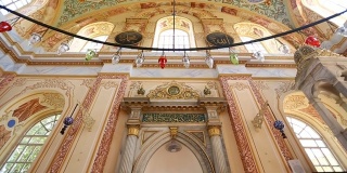 伊斯坦布尔奥斯曼帝国Altunizade清真寺内部装饰
