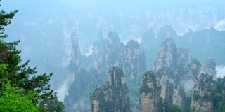 张家界的山,中国