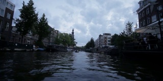 阿姆斯特丹运河黄昏游船