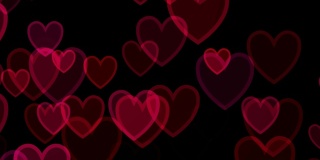 Pink Hearts Valentines Background