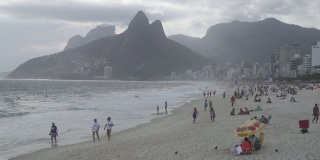 巴西里约热内卢的海滩