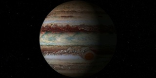 旋转行星木星-中心-介质