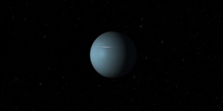旋转行星天王星-中心范围