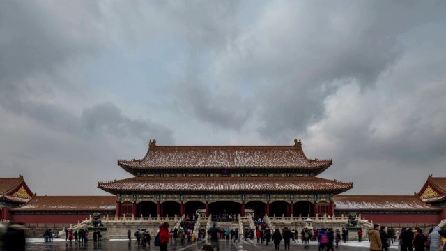 4K-Time Lapse-The Forbidden City - Beijing, China