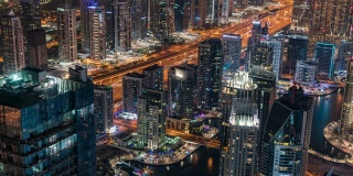 迪拜的时光流逝之城
