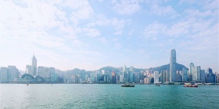 香港的城市景观