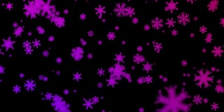 Big Snowflakes Falling | Winter Snowfall |圣诞快乐，新年快乐