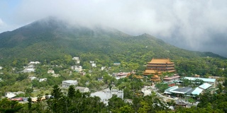 位于香港昂坪村的宝莲寺