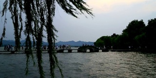 西湖景观。杭州。中国