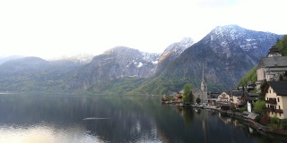 哈尔斯塔特村和哈尔斯塔特湖在奥地利