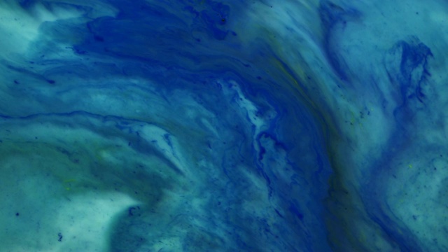大理石抽象丙烯酸背景。蓝色大理石花纹艺术品纹理。