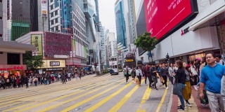 香港是亚洲地区的主要金融中心。交通。香港-视频