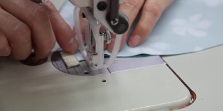服装厂-缝制一件衣服