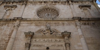 圣多梅尼科教堂。Monopoli。普利亚区。意大利。