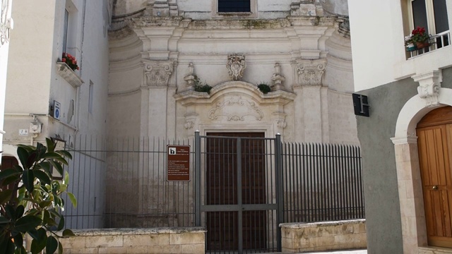 圣玛丽亚·阿玛菲塔娜教堂。Monopoli。普利亚区。意大利。
