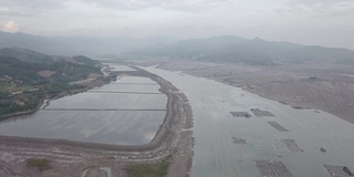 霞浦海滩黄昏景观