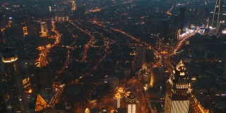 天津市区鸟瞰图