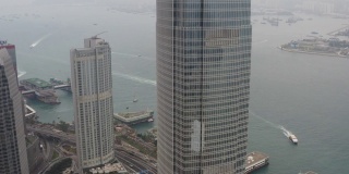 香港城市鸟瞰图