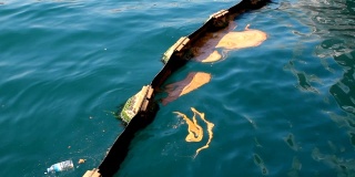 海上污染，海上废油，浮筒海障
