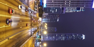垂直:香港城市街道实时