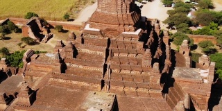 Dhammayangyi的寺庙和景观，蒲甘，缅甸