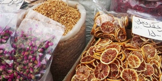 德黑兰的农贸市场食品