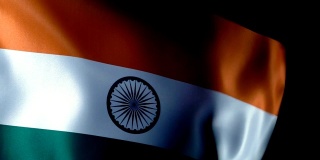 印度国旗扑