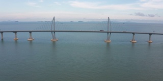 港珠澳大桥鸟瞰图