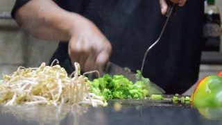 烤什锦蔬菜视频素材模板下载