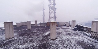 工业屋顶降雪