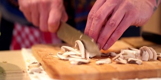 素食者切蘑菇