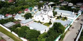 俄罗斯地标三位一体和天使报喜修道院