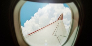 飞机窗口视图