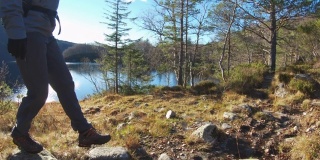 女性户外探险:冬季在挪威徒步旅行