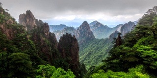 黄山的时光流逝