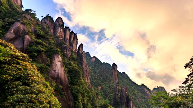 黄山的时光流逝