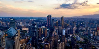 中国南昌城市延时摄影