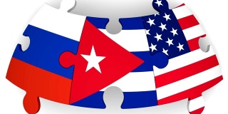 美国、俄罗斯和古巴的合作