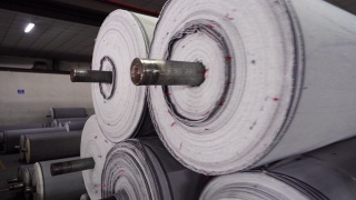 牛仔纺织工业视频素材模板下载