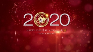 中国新年，鼠年2020视频素材模板下载