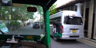斯里兰卡科伦坡和加勒4K嘟嘟车之旅