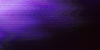 独特的紫色霓虹坏电视迷幻动画背景