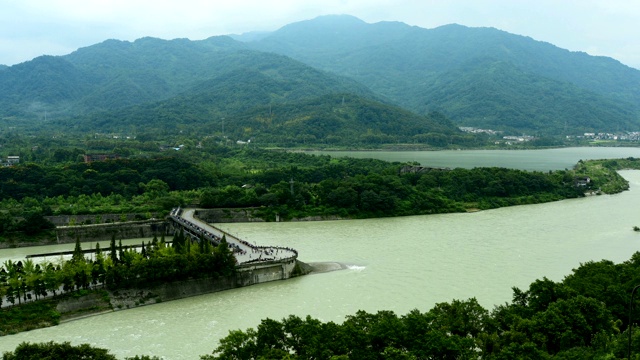 都江堰景区飞沙堰