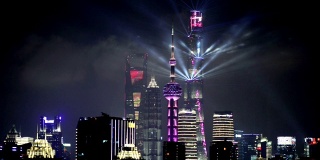 中国70周年纪念夜光秀