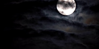 满月在黑色的背景上，可以看到表面的细节。再看一看，是令人敬畏的适合月球轨道的地球。
