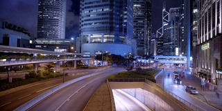 香港夜景时光