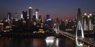 重庆夜景。