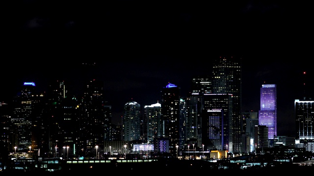 迈阿密市中心全景图