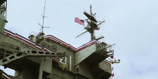 美国航空母舰上甲板飞行通讯